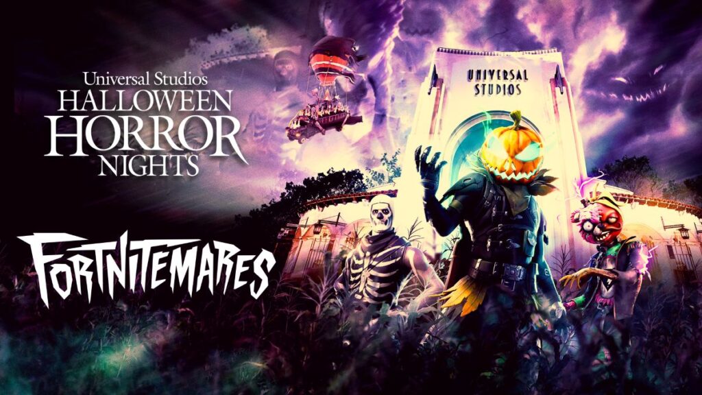 Fortnitemares HHN 2026 promotinal image for HHN 2026