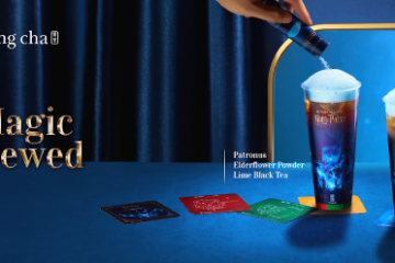 Gong cha Harry Potter promotional image