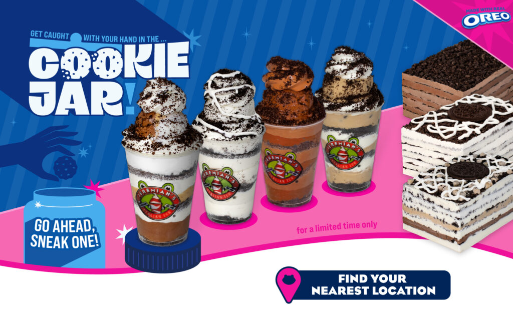 Jeremiah's Italian Ice Cookie Jar promotional image for Jeremiah's Cookie Jar Launch