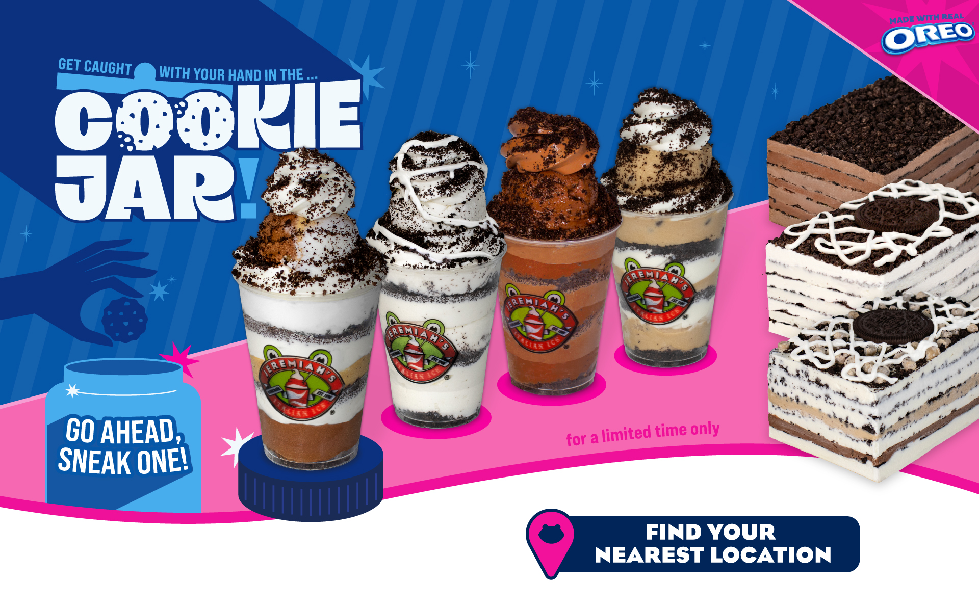 Jeremiah's Italian Ice Cookie Jar promotional image