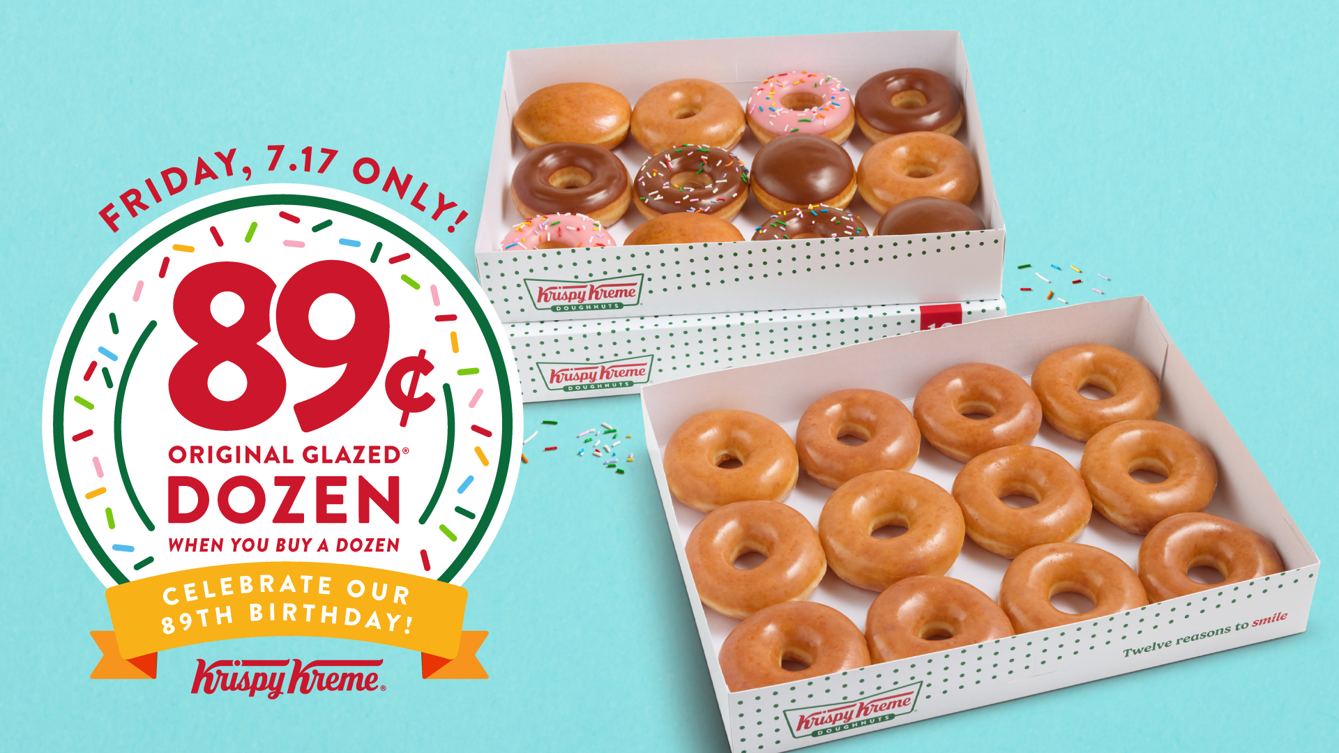 Krispy Kreme Birthday Deal