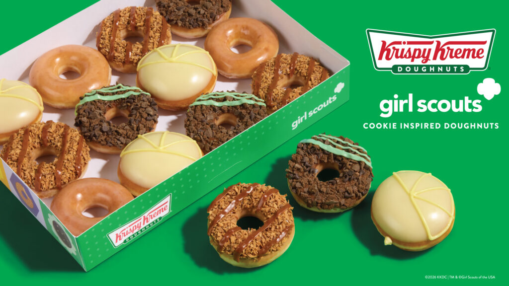 Krispy Kreme Girl Scout Doughnuts
