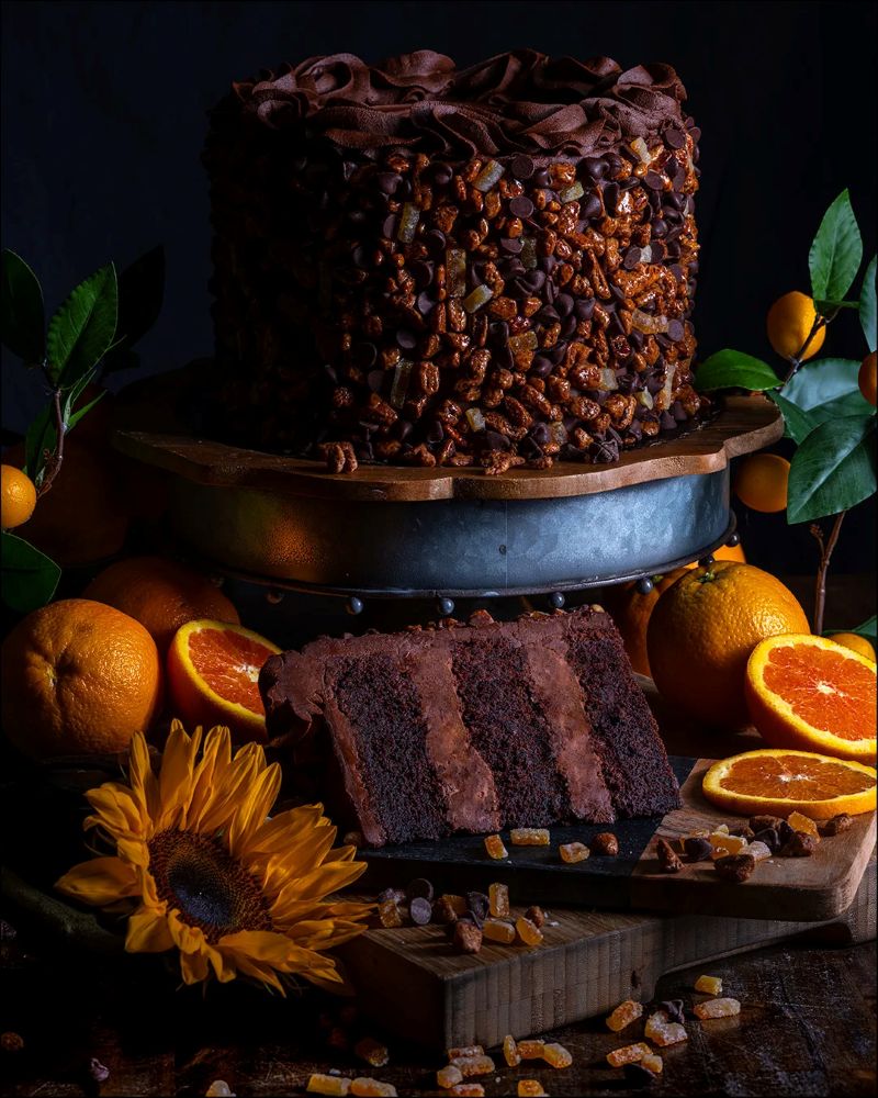 Gideon's Bakehouse July 2026 - Orange Pecan Chocolate Cake