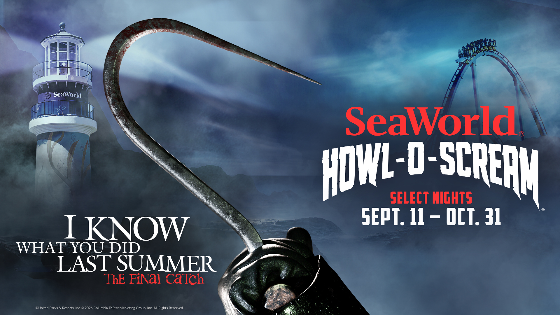 SeaWorld Howl-o-Scream announcement image