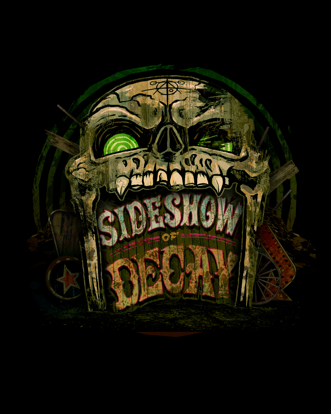 Sideshow of Decay scare zone for HHN 35