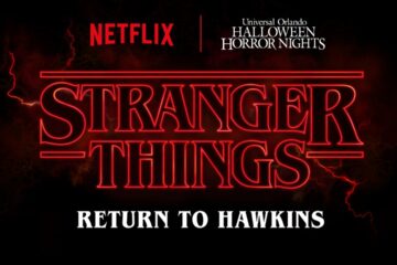 HHN Lagoon Show Stranger Things promotional image