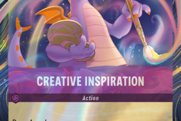 Figment on a Lorcana card