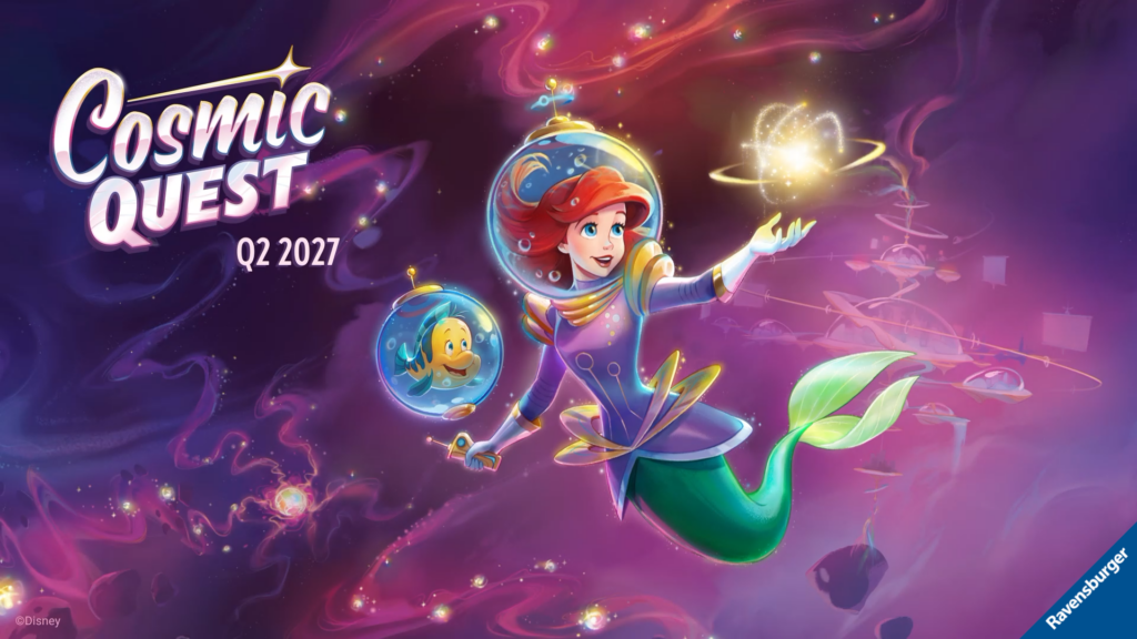 Ariel in spacesuit