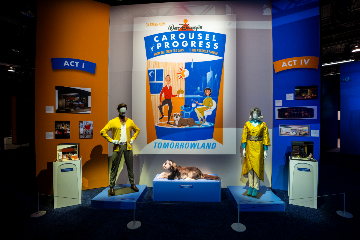 Carousel of Progress D23 display