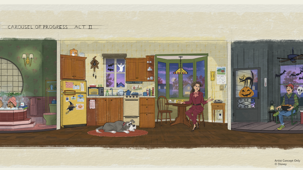 Carousel of Progress 1980 scene