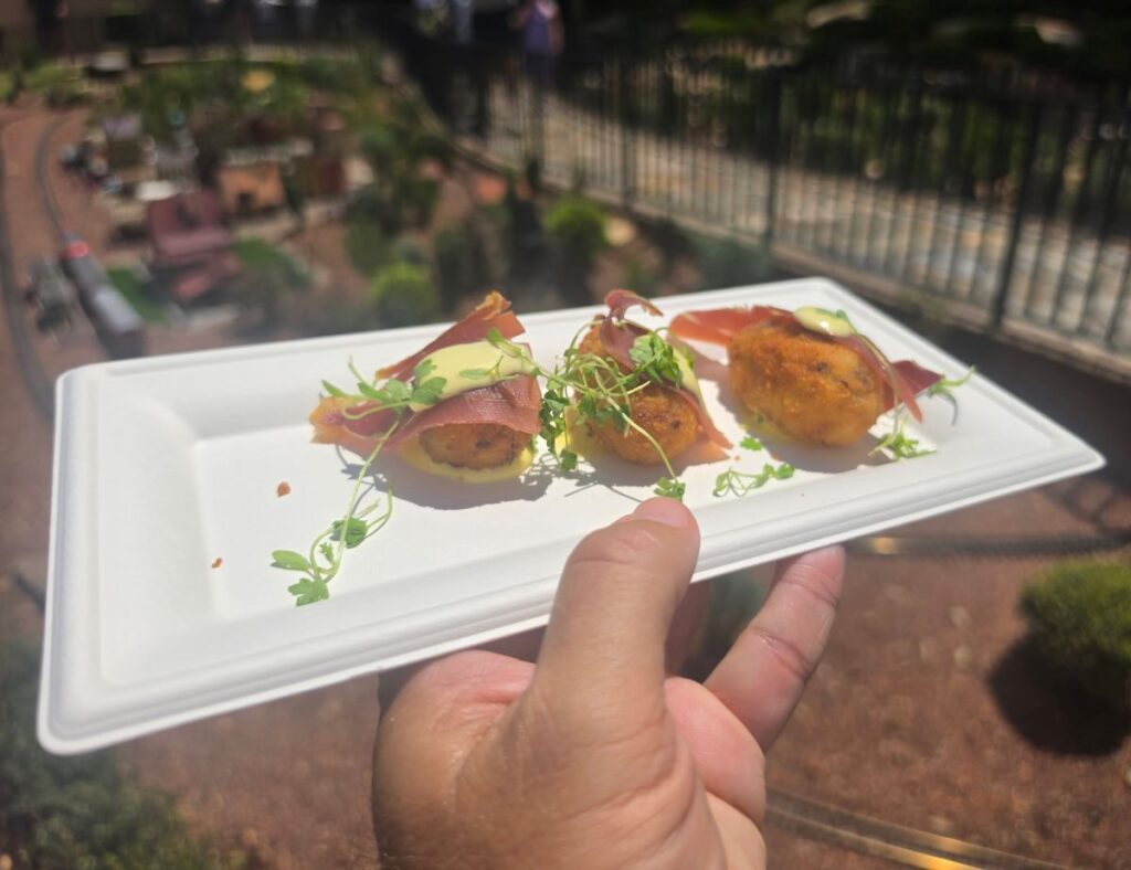 Croquetas de jamon 6 Spain Global Marketplace Epcot Food & Wine