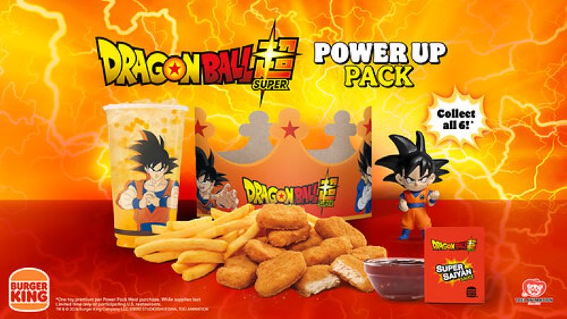 Burger King Dragon Ball p[romotional image