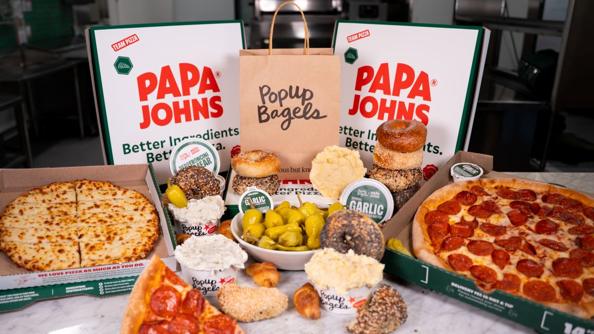 Papa Johns PopUp Bagels promotional image