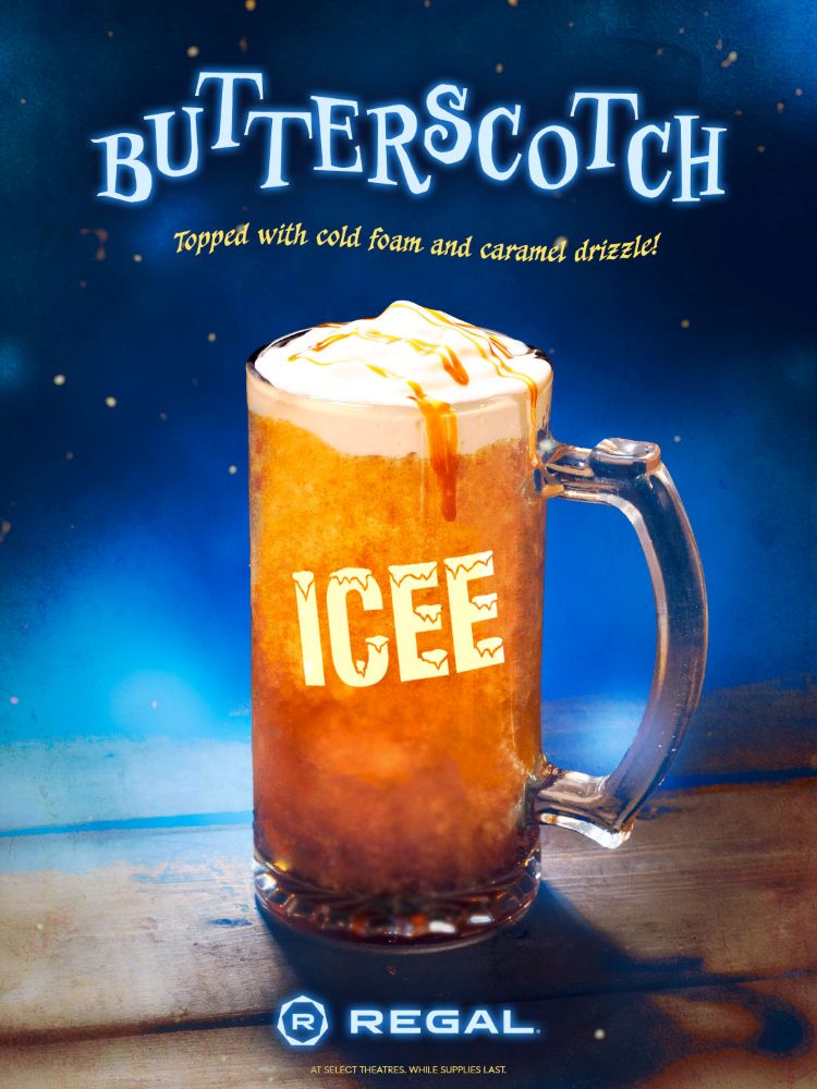Regal Butterbeer ICEE promotional image
