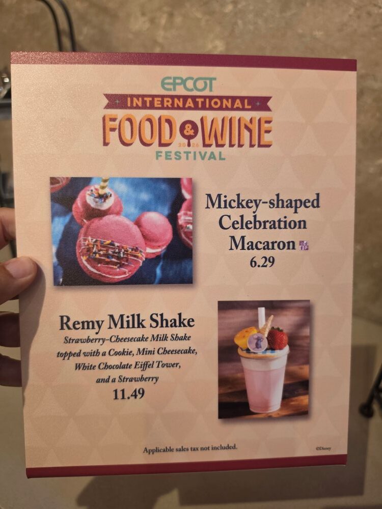 Sunshine Seasons Food & Wine Menu