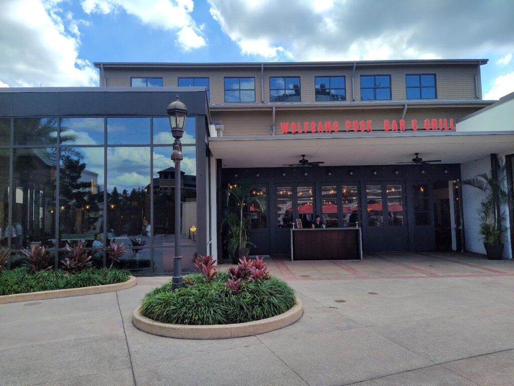 Wolfgang Puck Disney Springs exterior