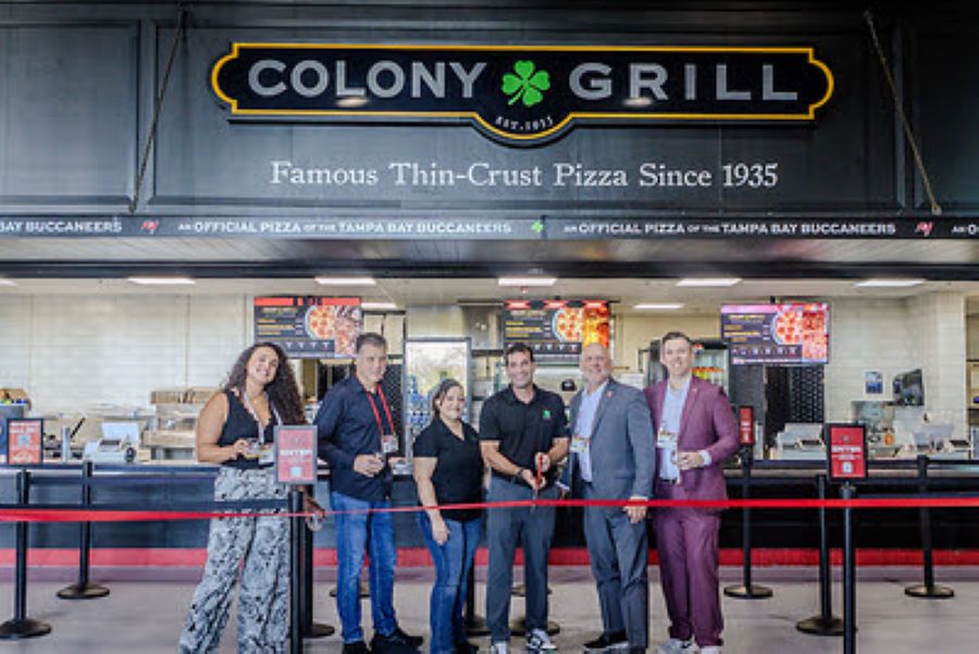Colony Grill Bucs Pizza promotional photo