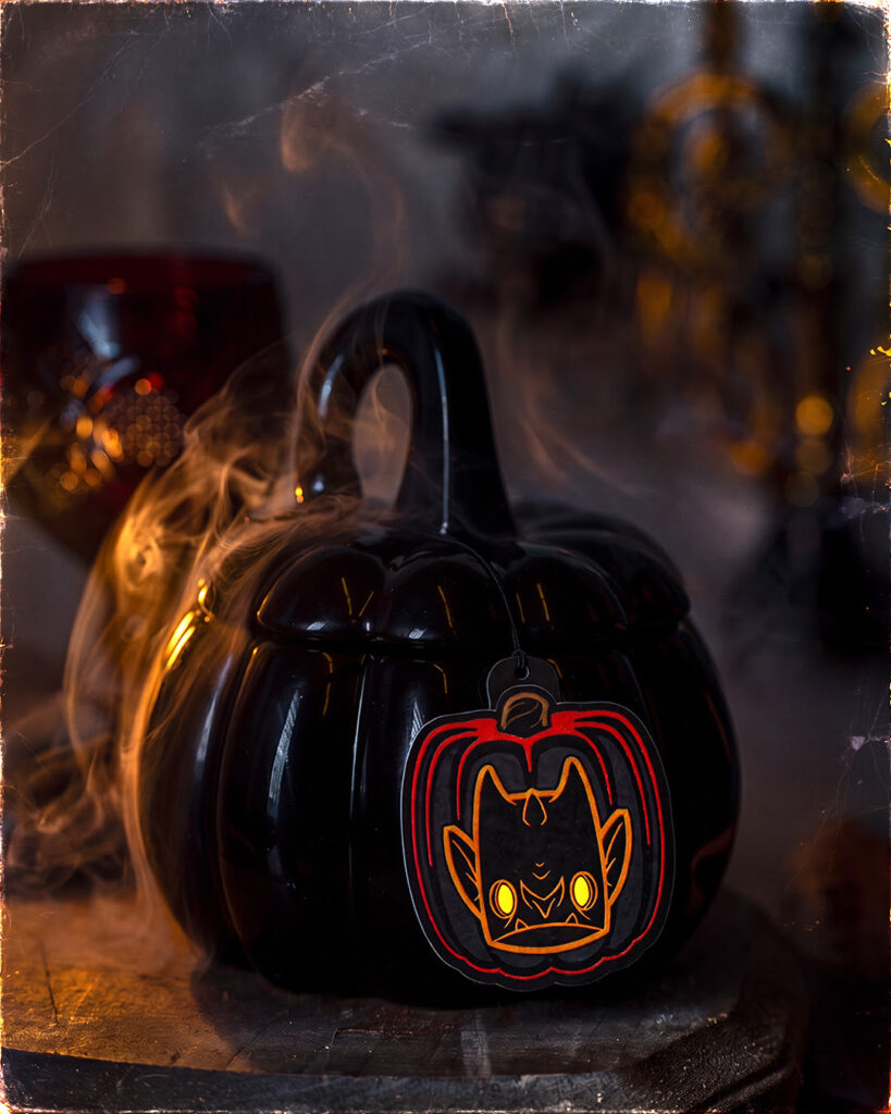 Ceramic Pumpkin Vessel Candle