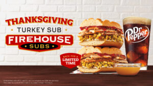 Firehouse Subs Thanksgiving Sub 2026 promotional image