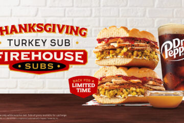 Firehouse Subs Thanksgiving Sub 2026 promotional image