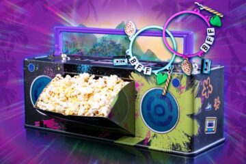 Forgotten Island Popcorn Bucket Boom Box
