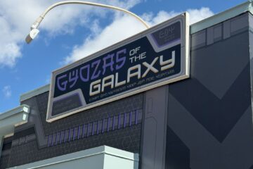 Gyozas of the Galaxy Global Marketplace sign at Epcot Food & Wine