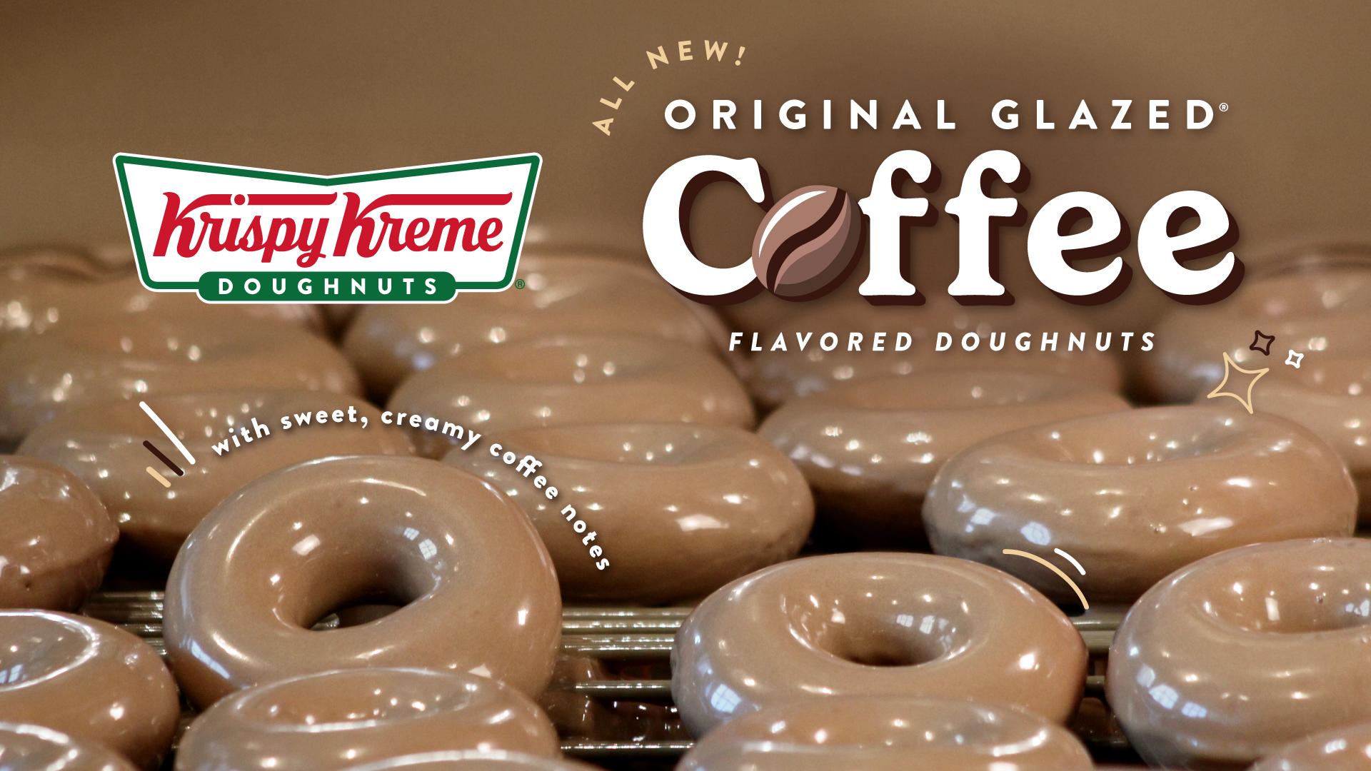 Krispy Kreme Coffee Doughnuts