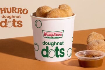 Krispy Kreme Churro Doughnut Dots