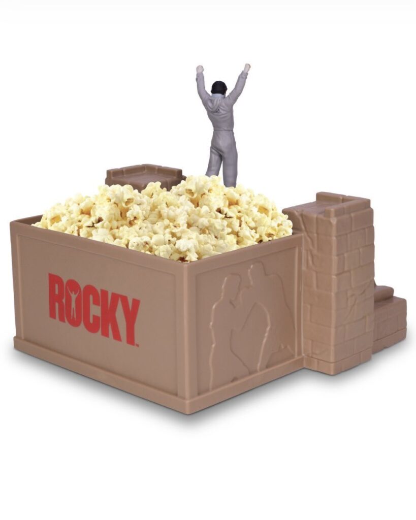 Rocky 50th anniversary staircase popcorn bucket