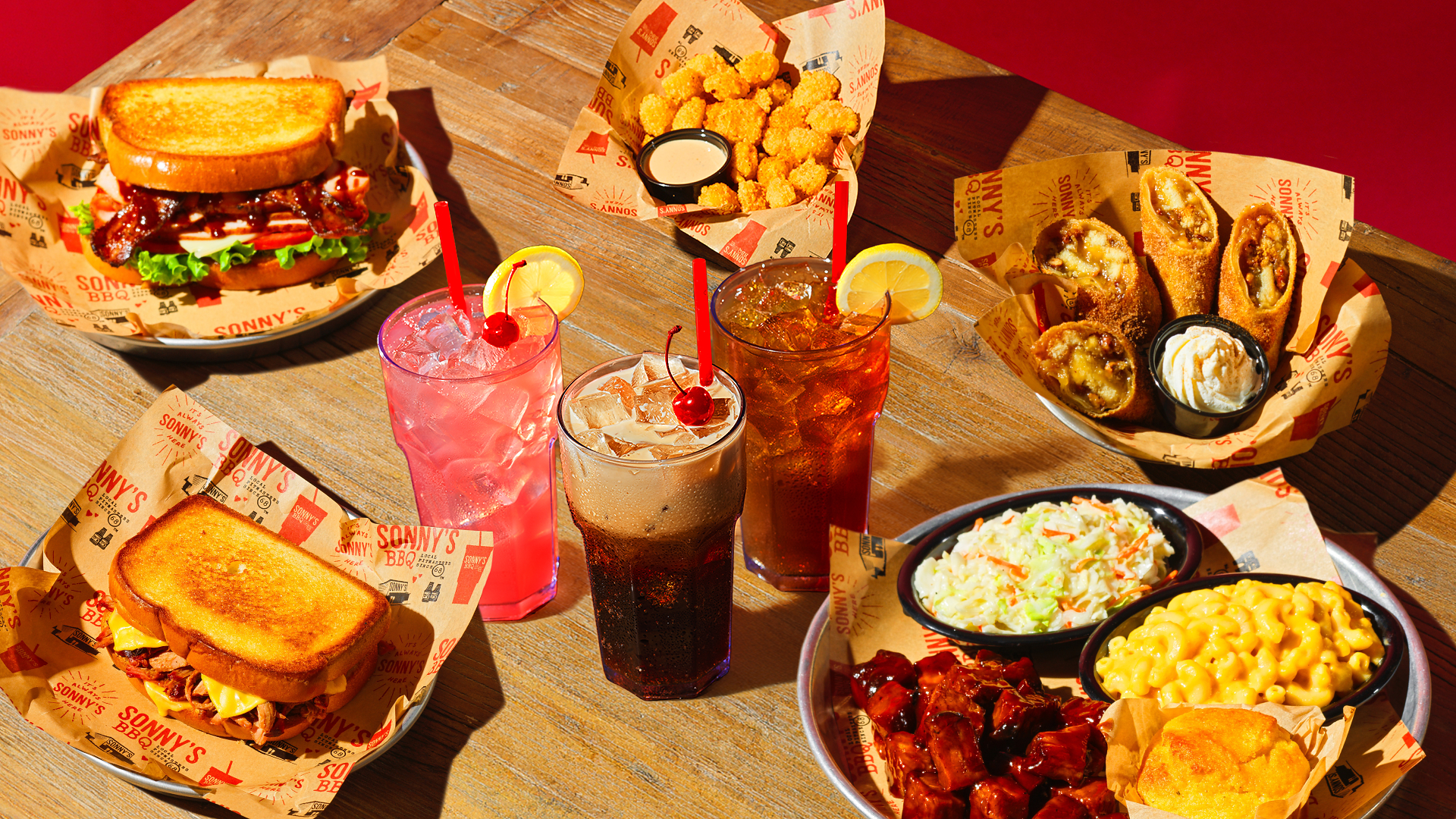 Sonny's BBQ fall menu