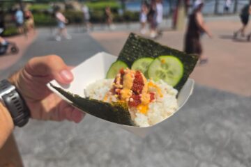 Spicy Temaki Hand Roll at Japan Global Marketplace