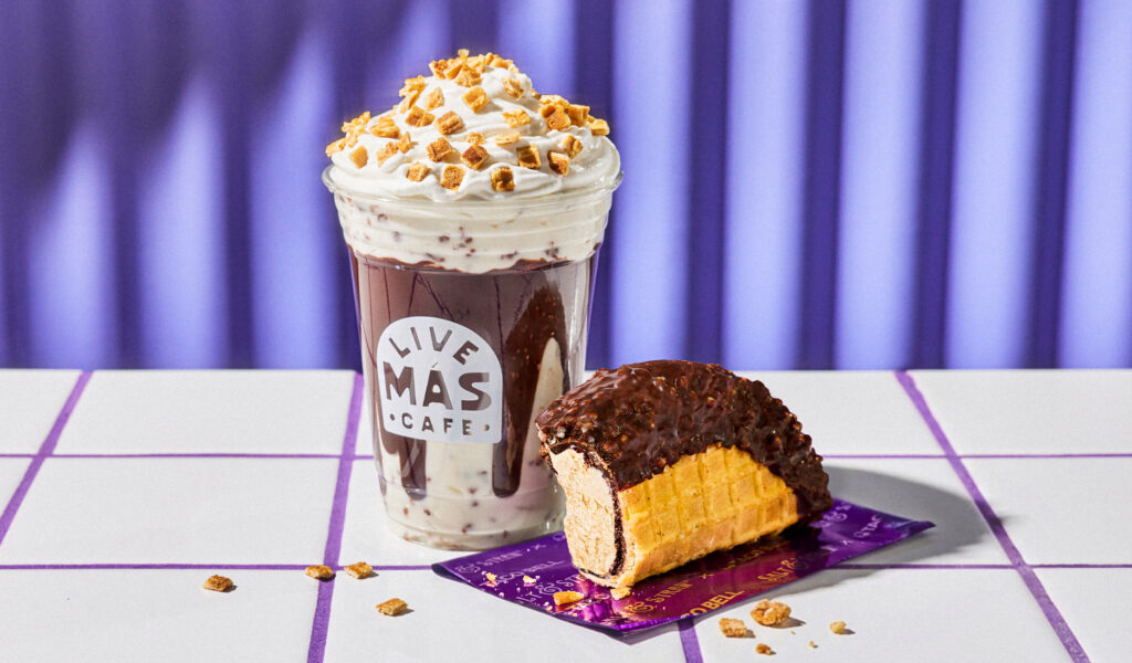 Taco Bell Ice Cream taco promotional image