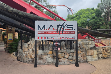MARS Howl-O-Scream house