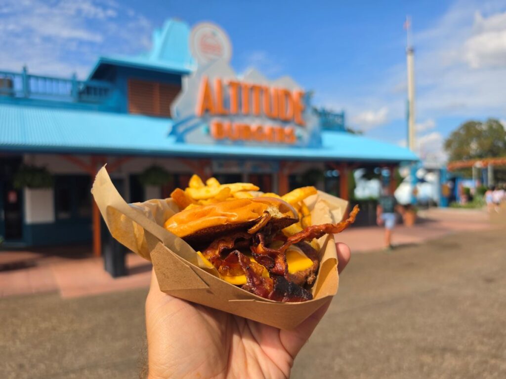 Altitude Burgers SeaWorld Orlando