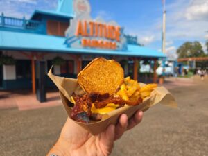 Altitude Burgers Smash Burger SeaWorld Orlando