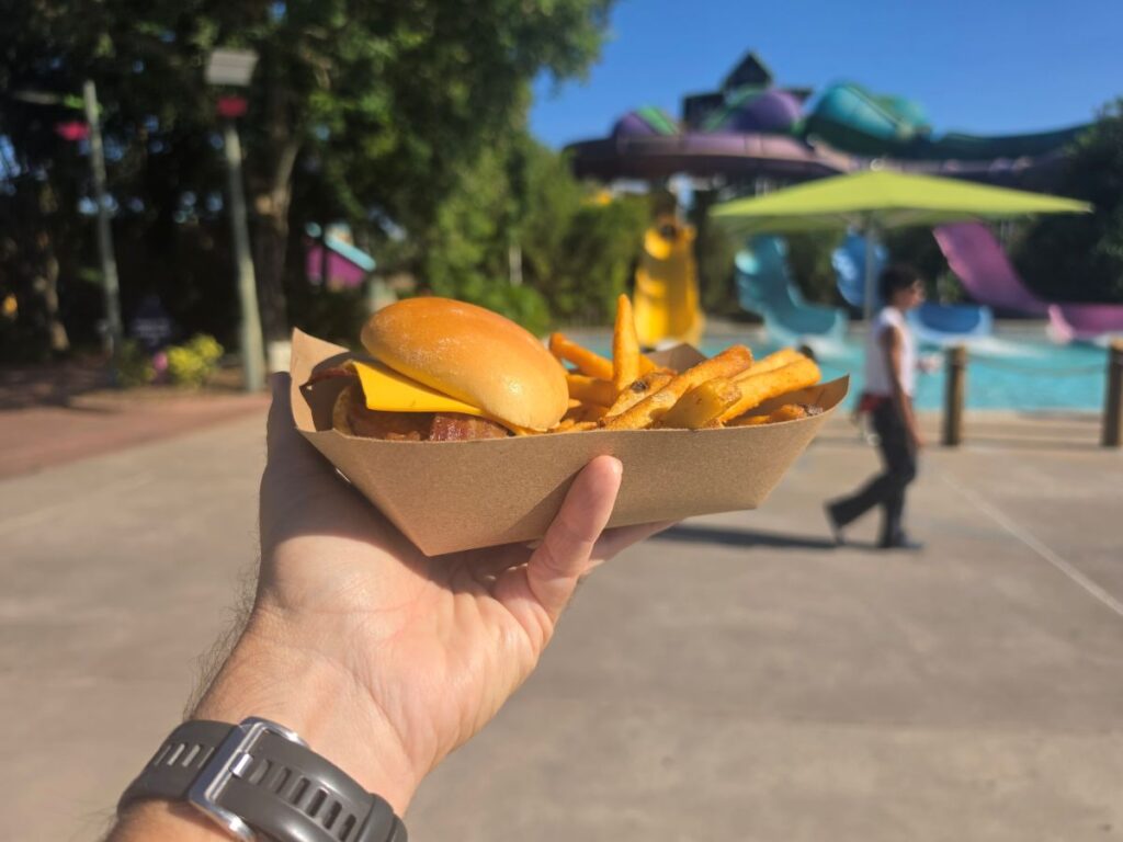 Aquatica Orlando Bacon Cheeseburger 