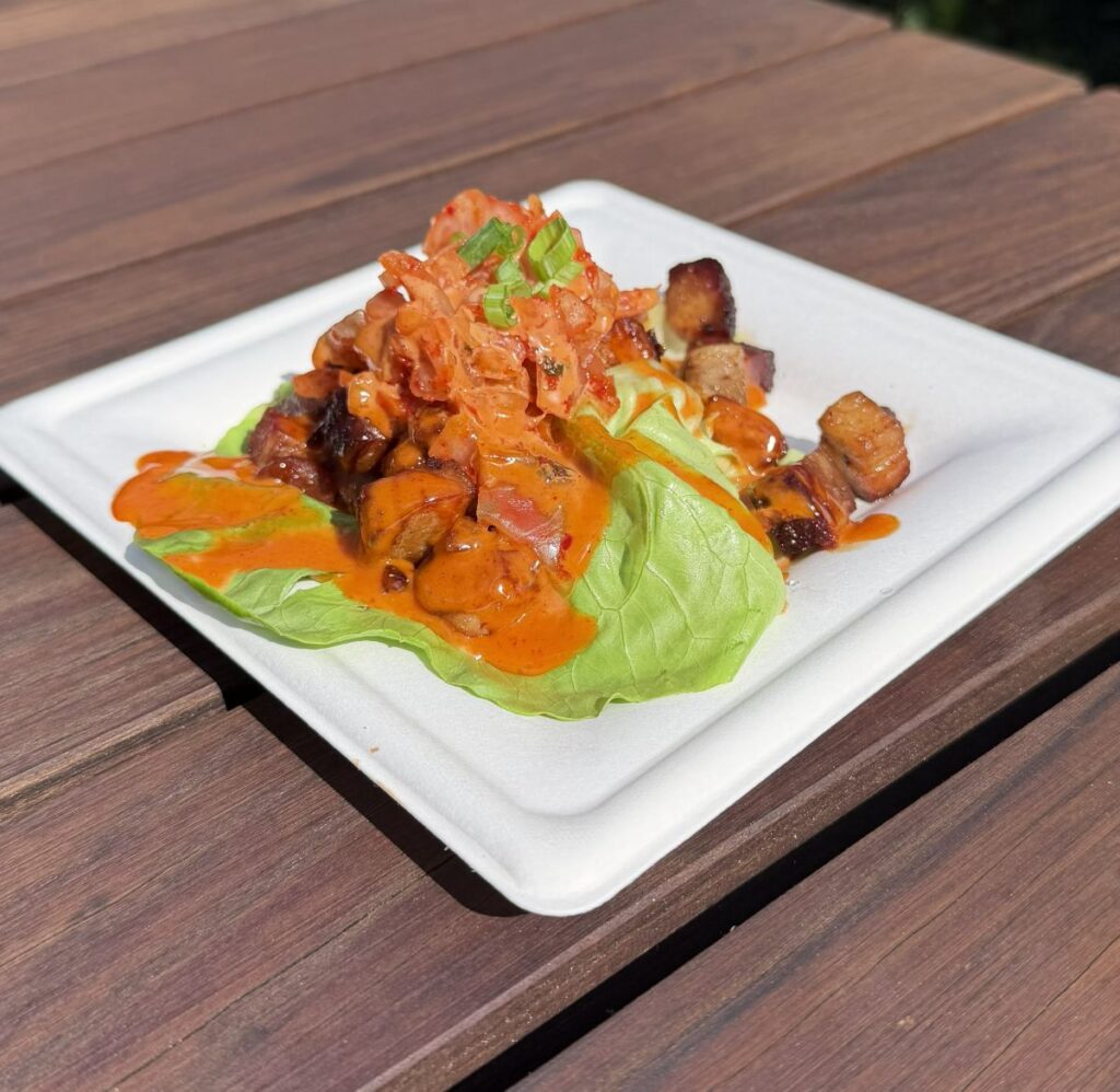 Bo Ssam Pork Belly Lettice Wraps Festival Favorites Epcot International Food & Wine 2026