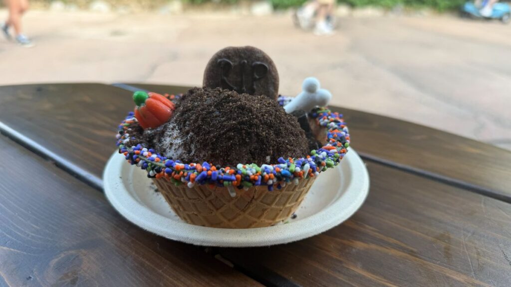 Boneyard Cookies and Scream Sundae