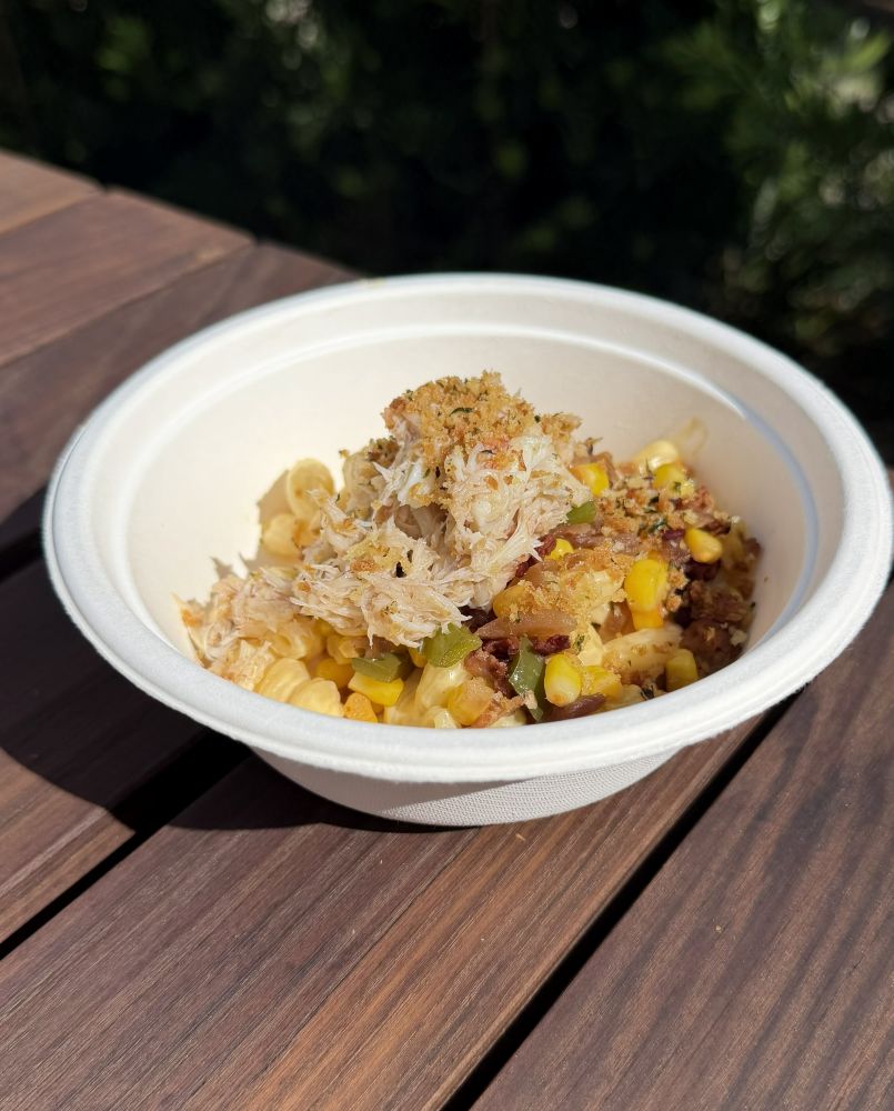 Crab and Corn Macaroni and Cheese at The Wedge Epcot