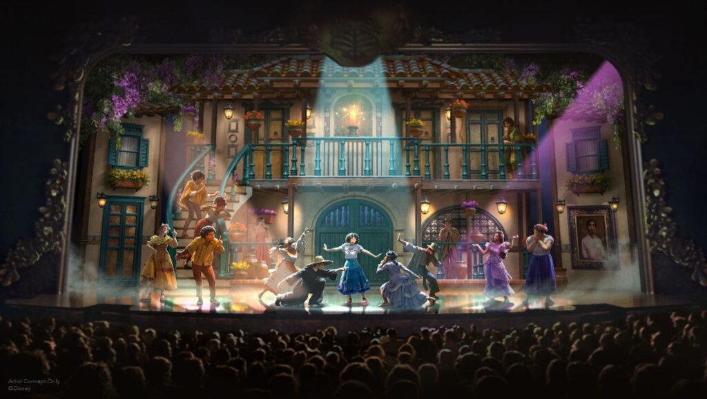 Disney Encanto on Disney Believe cruise ship