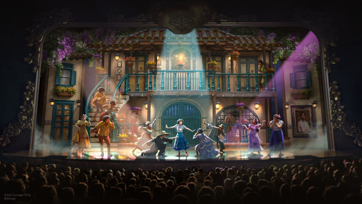 Disney Encanto on Disney Believe cruise ship