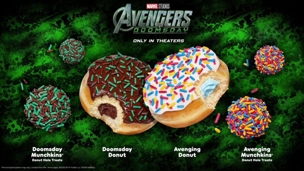 Dunkin Avengers Doomsday Donuts