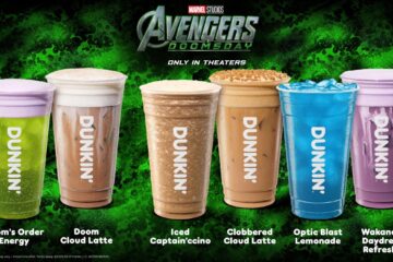 Dunkin Avengers Doomsday drink lineup