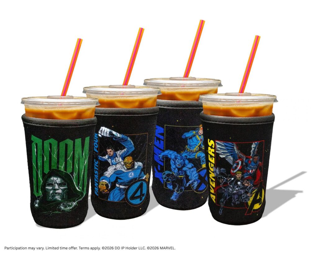 Marvel character cup sleeves