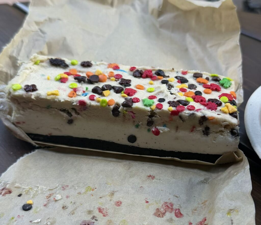 Fall Ice Cream Cookie Dough Sandwich