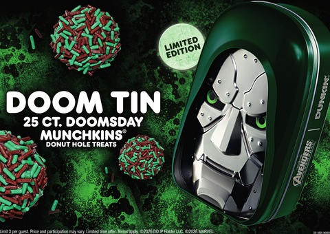 Dunkin Avengers Doomsday Munchkin Tin
