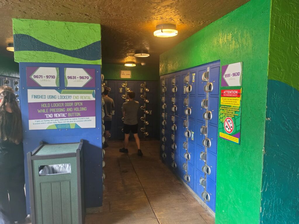Iron Gwazi locker area