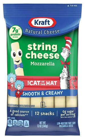 Kraft Cheese Sticks Cat in the Hat