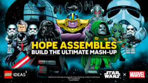 LEGO Ideas Challenge using Marvel and Star Wars
