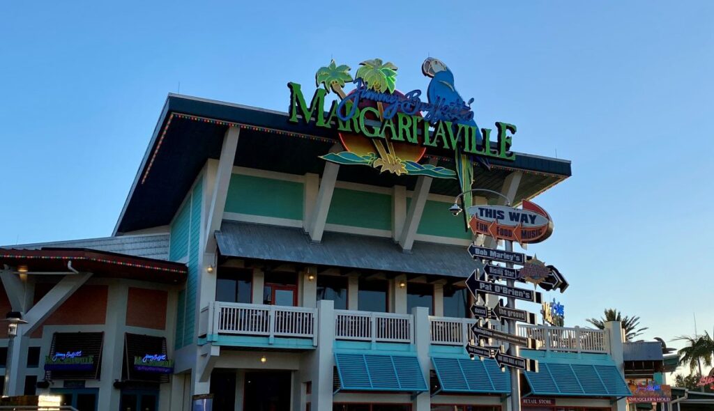 Margaritaville Universal CityWalk Orlando exterior daytime